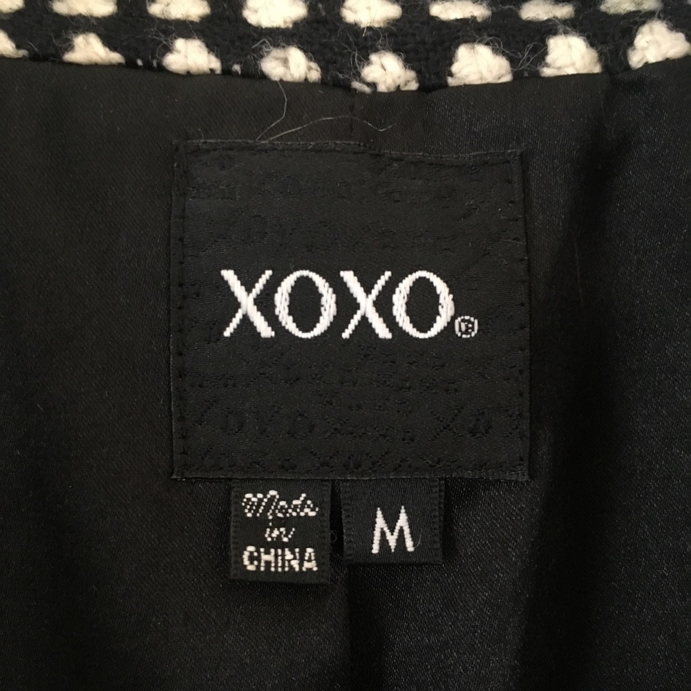 Polka-Dot Double Breasted Trench Coat - Picture 5 of 5